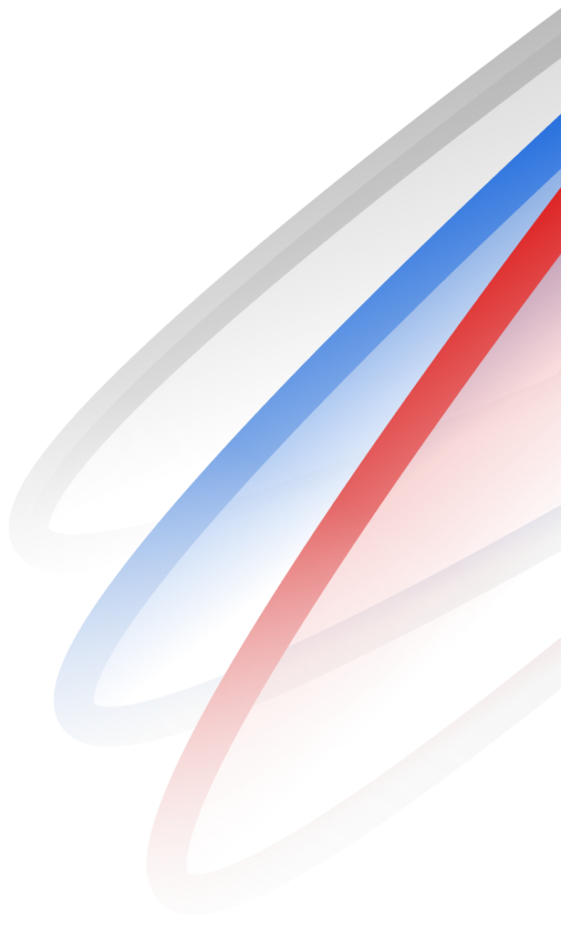 Декоративный элемент в абстракции флага России